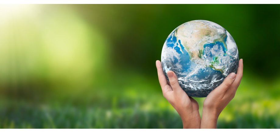 Hands raised to Earth. Environment protection Hands raised to Earth. Environment protection
