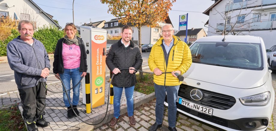 Ladesäule in Niederwerth in Betrieb genommen