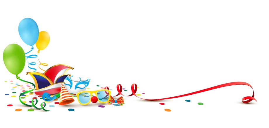 Kulisse mit Fasching Accessoires, Luftballons, Mütze, Maske, Luftschlange und Konfetti Boden Kulisse mit Fasching Accessoires, Luftballons, Mütze, Maske, Luftschlange und Konfetti Boden